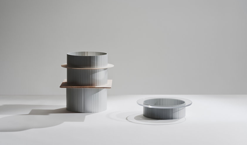 Aluminium design for Milan Design Week Aluminium design for Milan Design Week